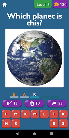 Guess The Planet Gameのおすすめ画像4
