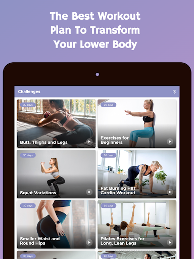Screenshot of 30 Day Leg Challenge