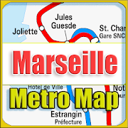 Marseille Metro Map Offline