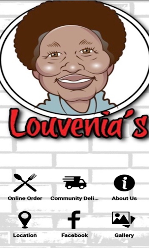 Android application Louvenia's Seafood screenshort