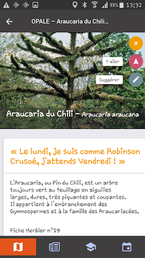 Android application Opale Lyon 1 screenshort