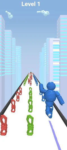 ROPE RUN MAN 3D - Screenshot 3