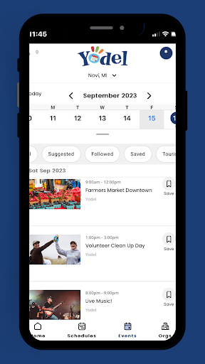 Yodel Community Connections Screen 3