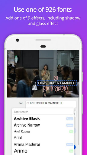 Watermarkly: Make Watermark Screen 2