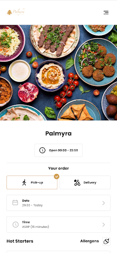 Android application Palmyra screenshort