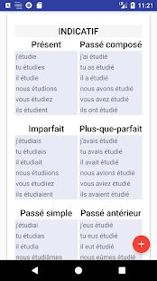 Conjugaison Française Screenshot