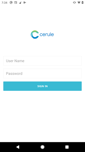 Android application Cerule screenshort
