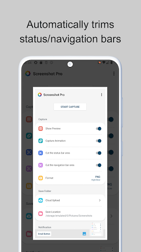 Screenshot Pro - Auto trimming - Tools - apps