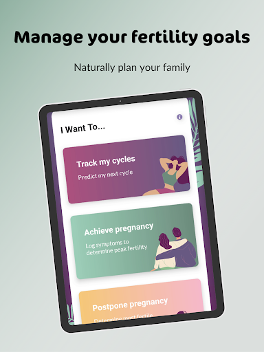 Screenshot of PeakDay Fertility Tracker