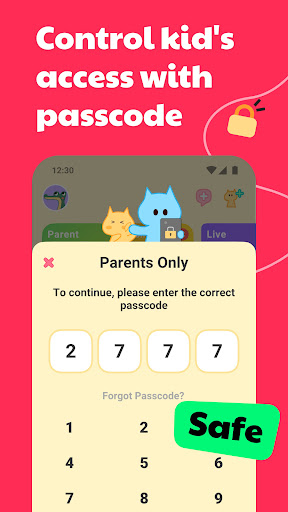 Screenshot of JusTalk Kids - Safe Messenger