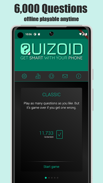 Quizoid: Offline Trivia Quiz - 6.0.4 - (Android)