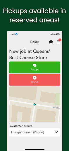 Relay Delivery - Rider Screen 3