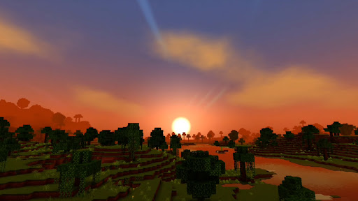 Android application Texture Shaders Mod Minecraft screenshort