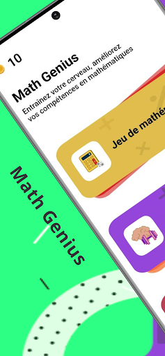 Android application Math Genius screenshort