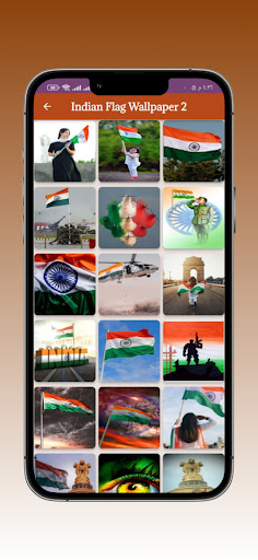 Android application Indian Flag Wallpaper HD screenshort