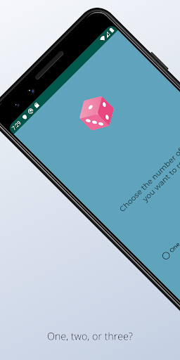 Android application Dicerr - Roll the dice! screenshort