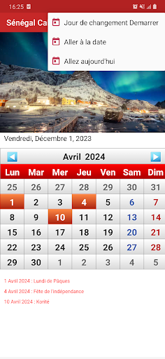 Sénégal Calendrier 2024 Screen 3