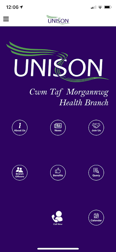 Android application Unison Cwm Taf Morgannwg screenshort