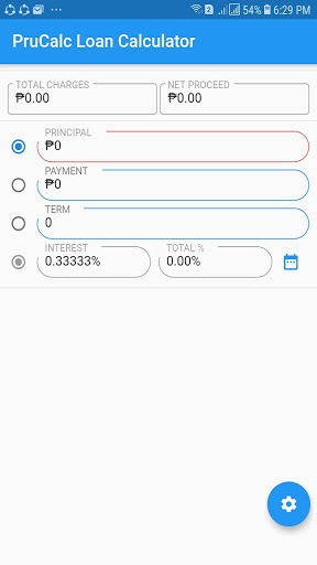 PruCalc MiCRO Screen 3