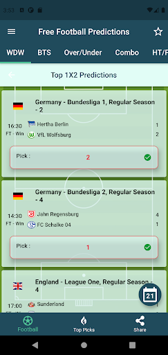 Sure Bets Today: Sure Tips App Screen 3