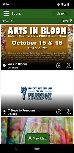 Screenshot of Visit Salem County NJ