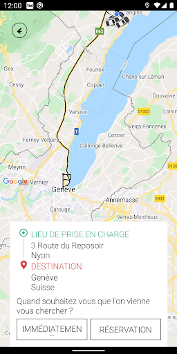 App Taxi Screen 2