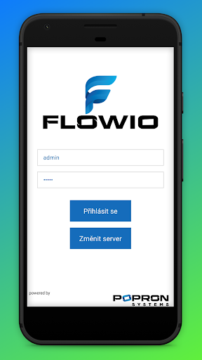 Android application FLOWIO screenshort