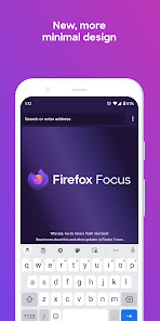 Firefox Focus: No Fuss Browser  screenshots 1