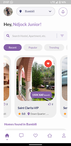 Find Home Screen 3