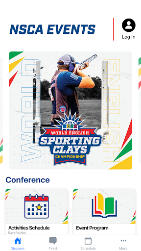 Android application NSCA Events App screenshort