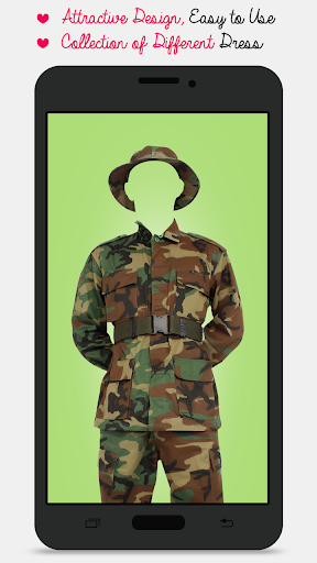 Army Suit Photo Montage Screen 2