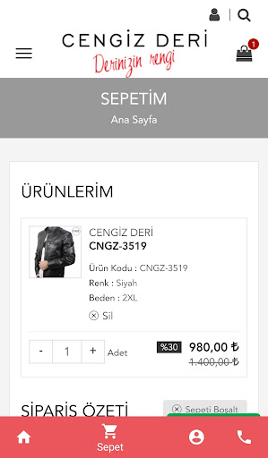 Cengiz Deri Screen 3