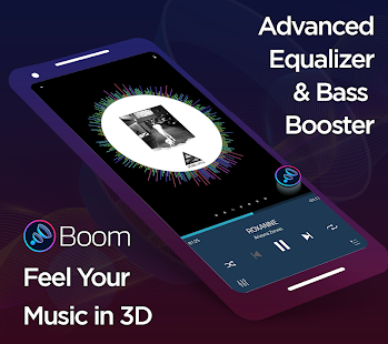 Boom: Music Player, Bass Booster and Equalizer 2.6.1 Screenshots 1