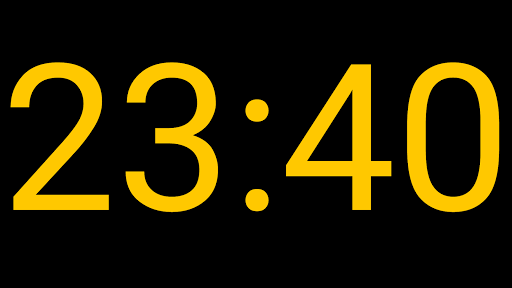 Android application Clock screenshort