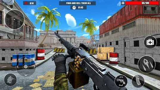 Gun Warfare: 3D Shooting Games