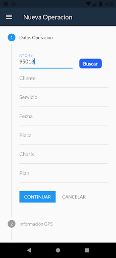 Track App Screen 3