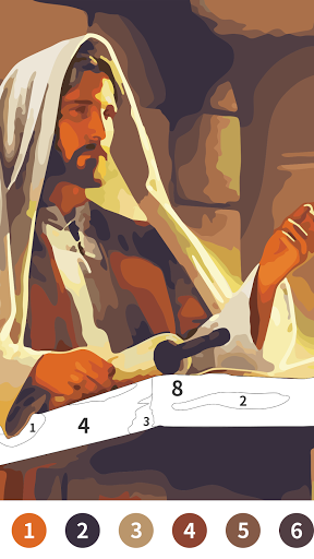 Jesus Coloring Book, Color by Number Paint Games apkdebit screenshots 4