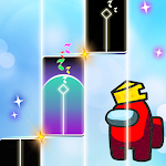 Cover Image of Baixar Imposter AmongUs Piano Tiles  APK