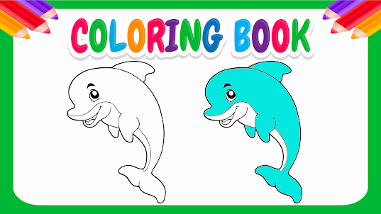 Coloring book Drawing animals