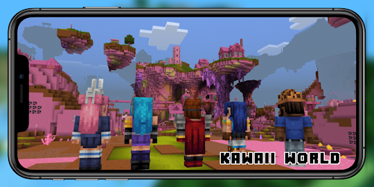 Kawaii World mod for Minecraft
