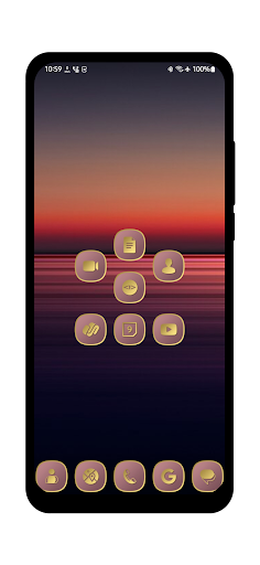 Screenshot of Royal Red Icon Pack