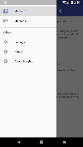 Android application EXA Busybox Installer(no root) screenshort