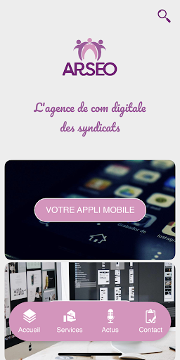 Android application ARSEO screenshort