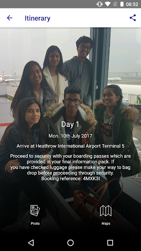 EST Travel App Screen 2