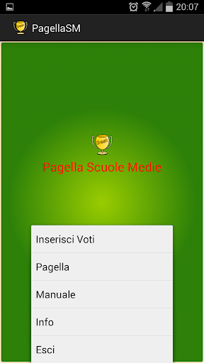 Pagella Scuole Medie Screen 2