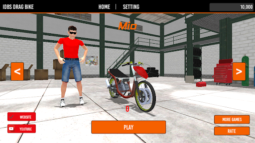 IDBS Drag Bike Simulator 1.4 screenshots 1