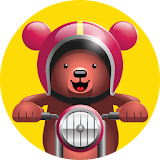 Excite Bear  -  Animal Bikers icon
