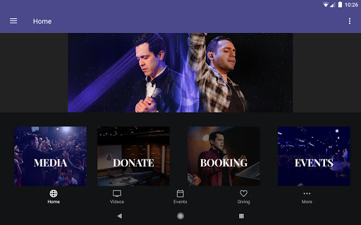 Screenshot of David Hernandez Ministries