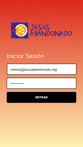 Android application Comedor screenshort