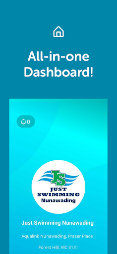 Android application Just Swimming screenshort